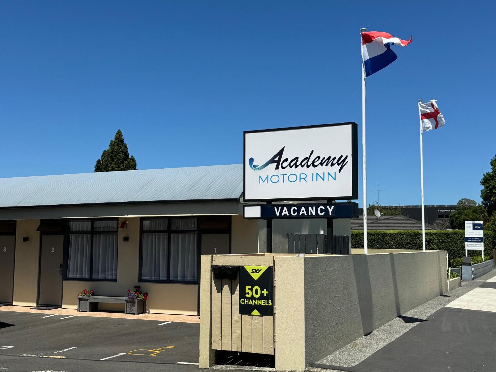 Academy Motor Inn Tauranga Eksteriør bilde